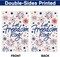 4th of July Garden Flag Double Sided,Independence Day Patriotic American Fireworks and Stars Let Freedom Ring Small Burlap Garden Flag for Outside Decoration12x18 Inch(White)